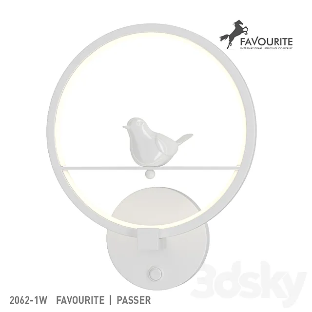 Favor 2062-1W 3DModel