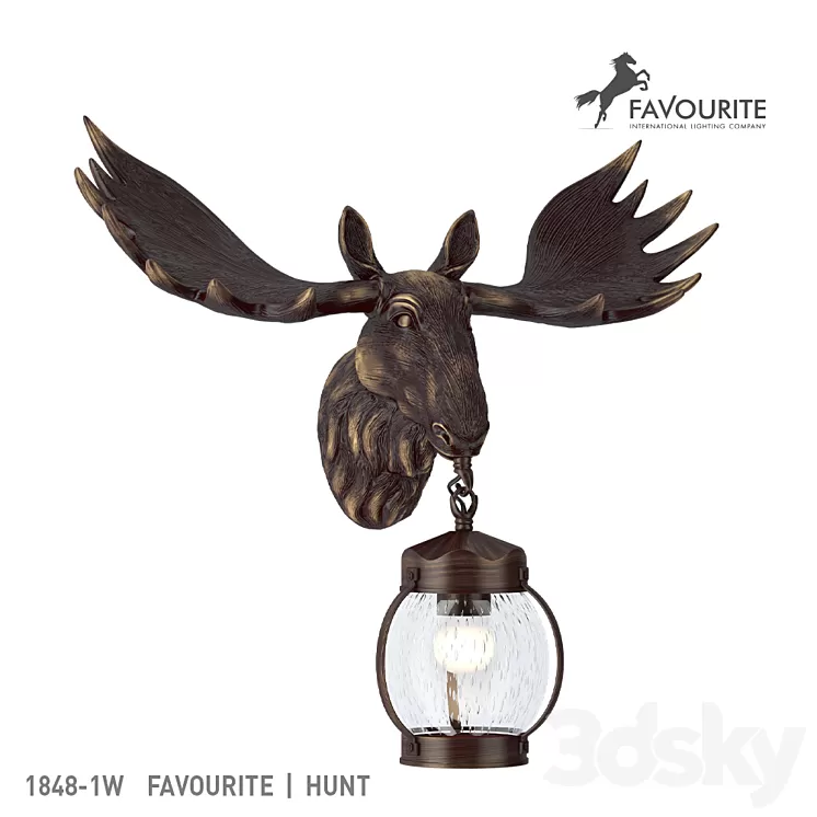 Favorable 1848-1W 3D Model