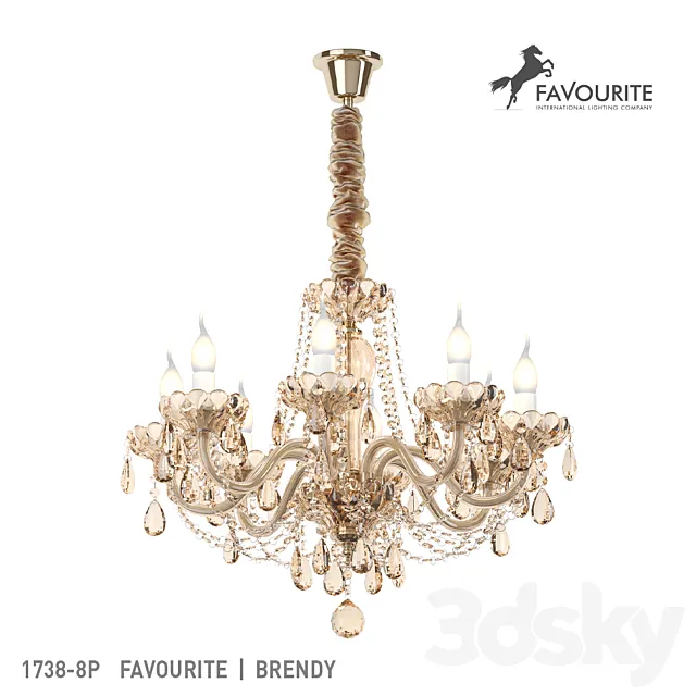 Favorite 1738-8P 3DModel