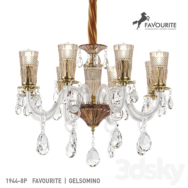 Favorite 1944-8P 3DModel Favorite 1944-8P 3DModel