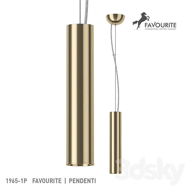 Favorite 1965-1P 3DModel Favorite 1965-1P 3DModel