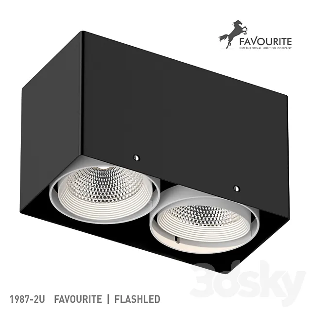 Favorite 1987-2U 3D Model