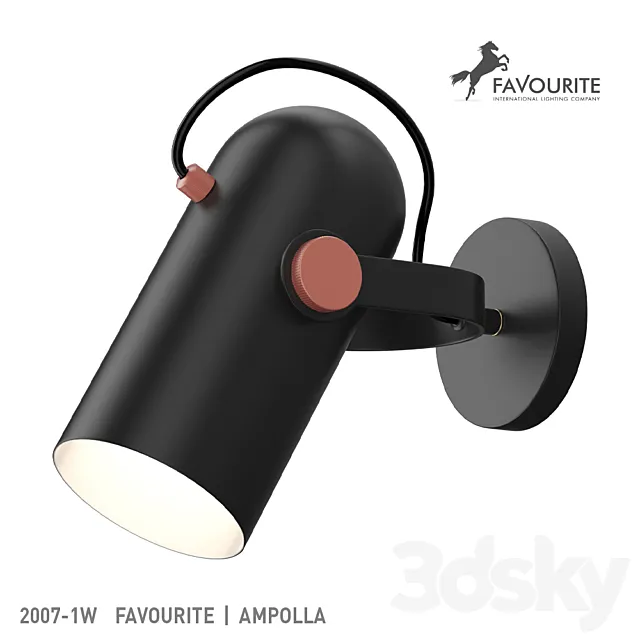 Favorite 2007-1W 3DModel