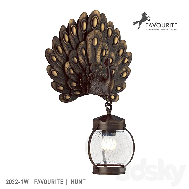 Favorite 2032-1W 3D Model