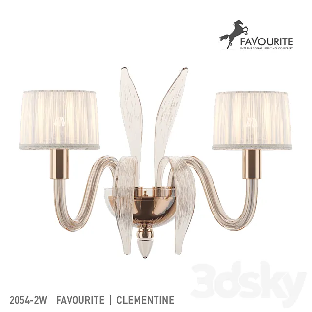 Favorite 2054-2W 3DModel