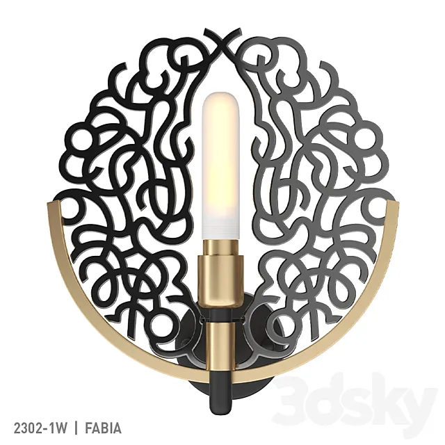 Favorite 2302-1W 3D Model