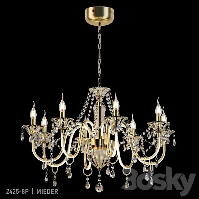 Favorite 2425-8P 3DModel Favorite 2425-8P 3DModel