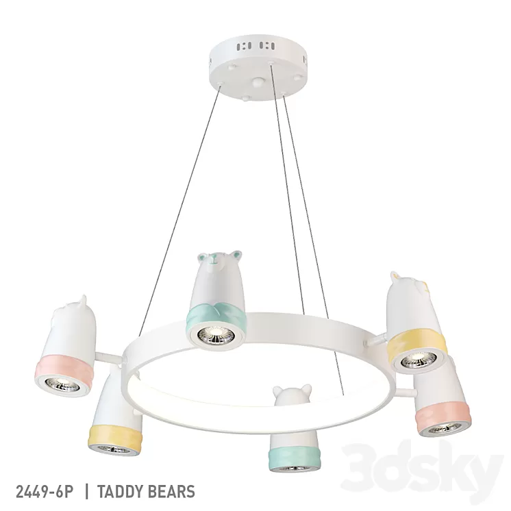 Favorite 2449-6P 3D Model Favorite 2449-6P 3D Model