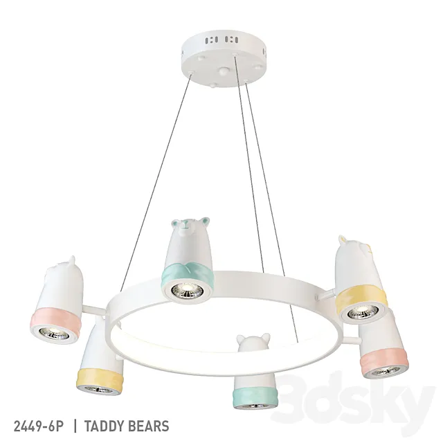 Favorite 2449-6P 3DModel Favorite 2449-6P 3DModel