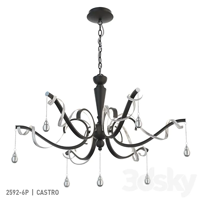 Favorite 2592-6P 3DModel Favorite 2592-6P 3DModel