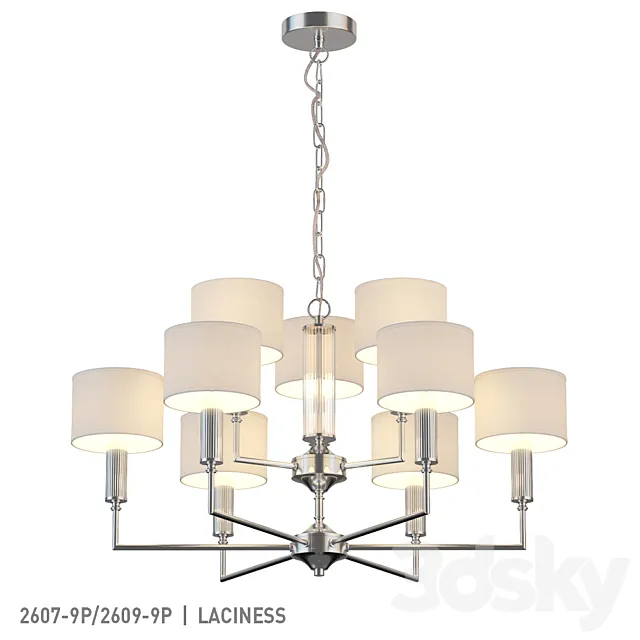 Favorite 2607-9P 2609-9P 3D Model