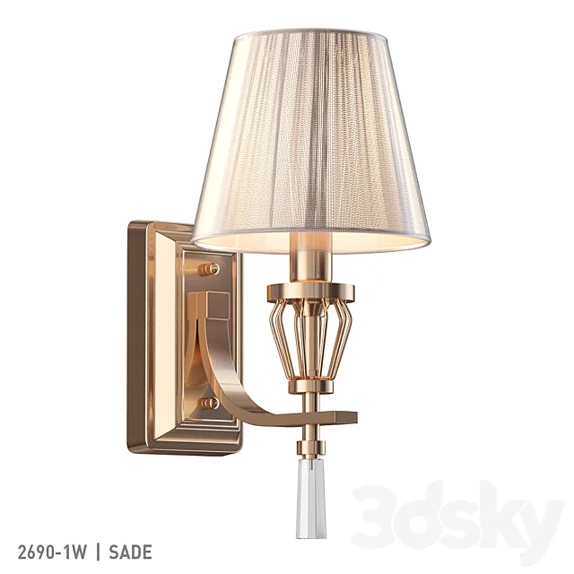 Favorite 2690-1W 3DModel Favorite 2690-1W 3DModel