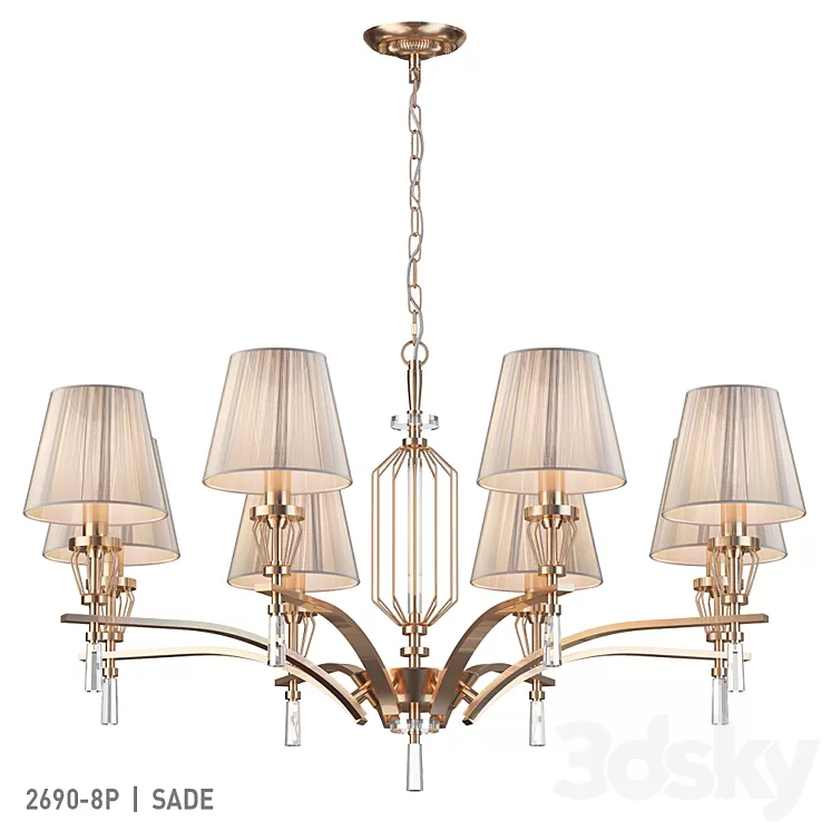 Favorite 2690-8P 3D Model Favorite 2690-8P 3D Model