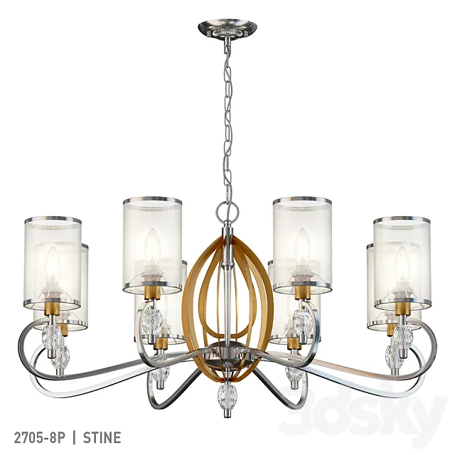 Favorite 2705-8P 3D Model