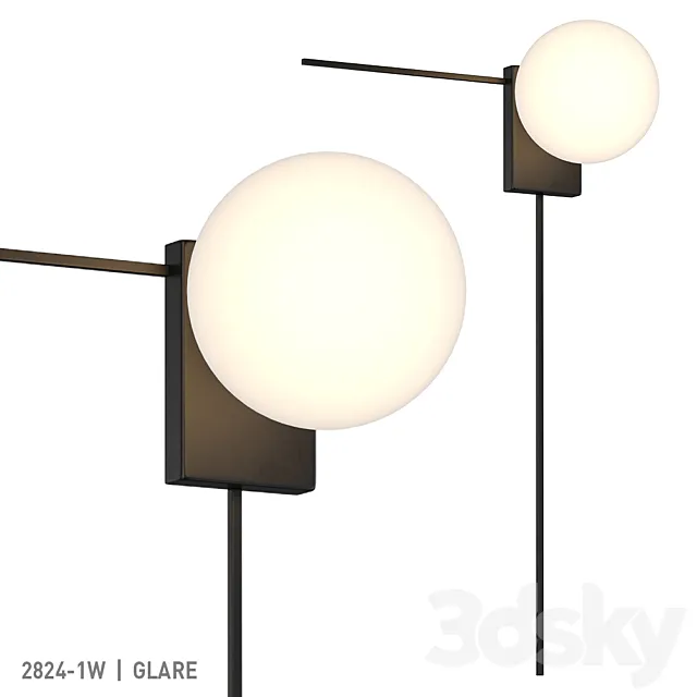 Favorite 2824-1W 3D Model Favorite 2824-1W 3D Model