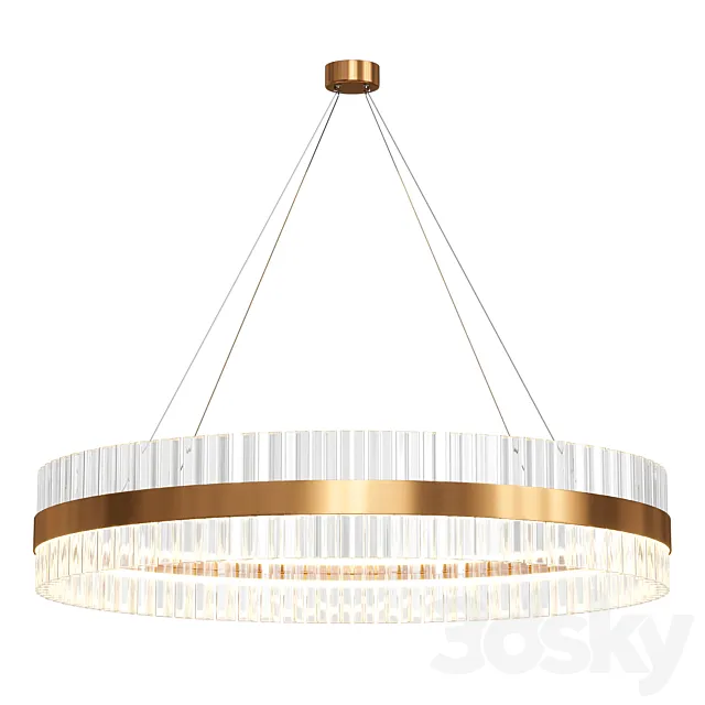 Favorite Placerat LED pendant light 3D Model Favorite Placerat LED pendant light 3D Model