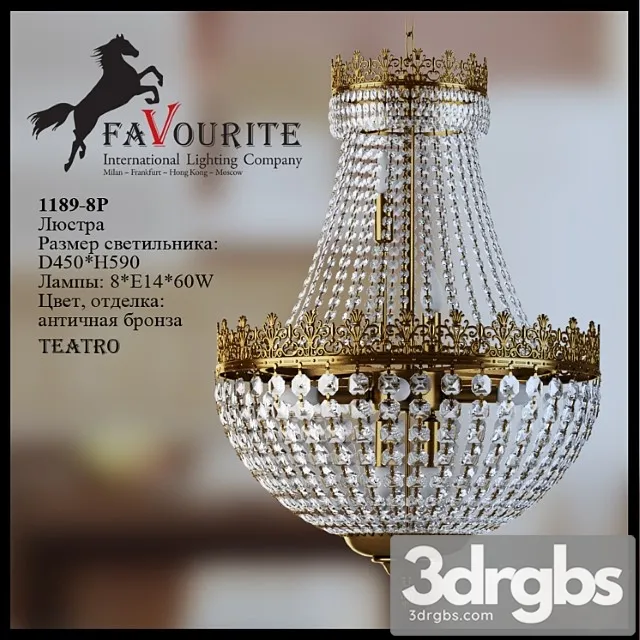 Favourite 1189 8p 3D Model Download