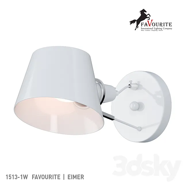 Favourite 1513-1W 3D Model Favourite 1513-1W 3D Model
