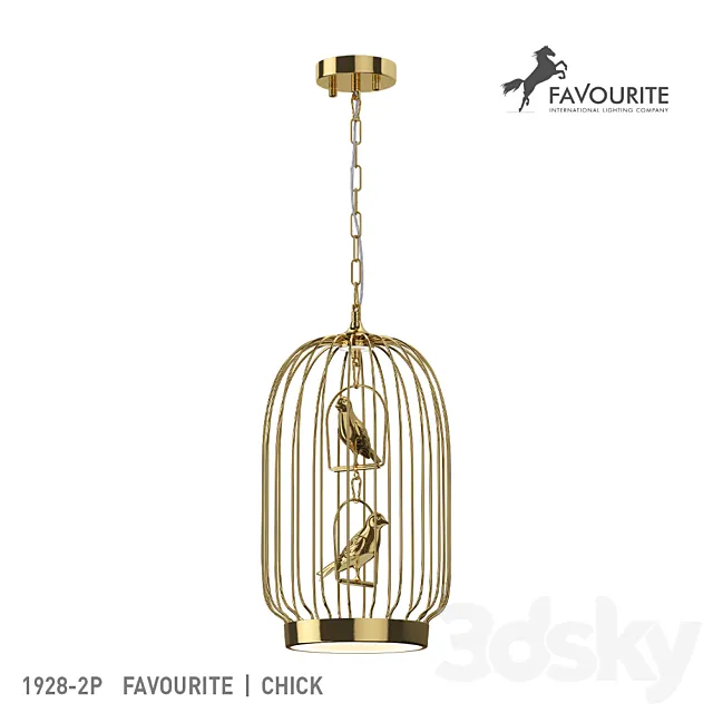 Favourite 1928-2P 3DModel Favourite 1928-2P 3DModel