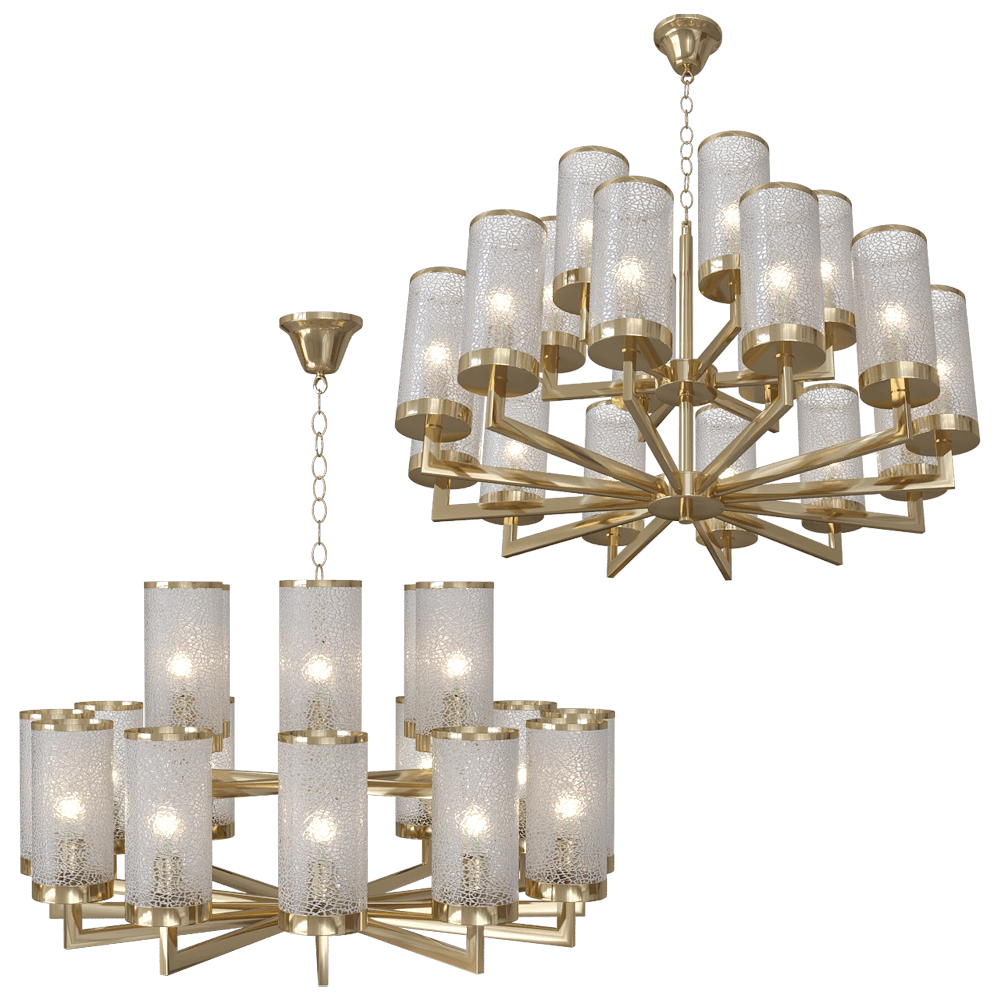 FAVOURITE – Chandelier Assembly 2060-18P 3D Model