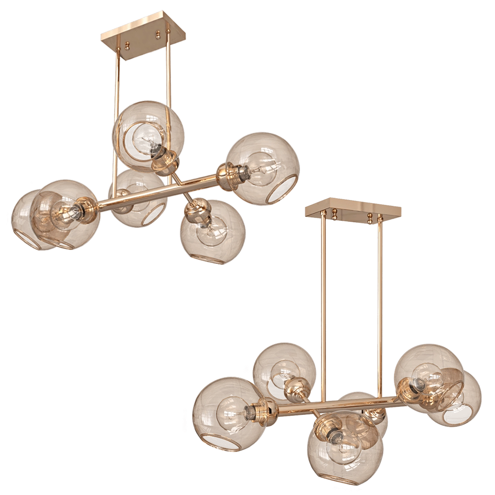 FAVOURITE – Chandelier Bolillas 1840-6P 3D Model