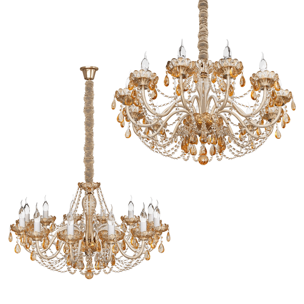 FAVOURITE – Chandelier Brandy 1738-12P 3D Model