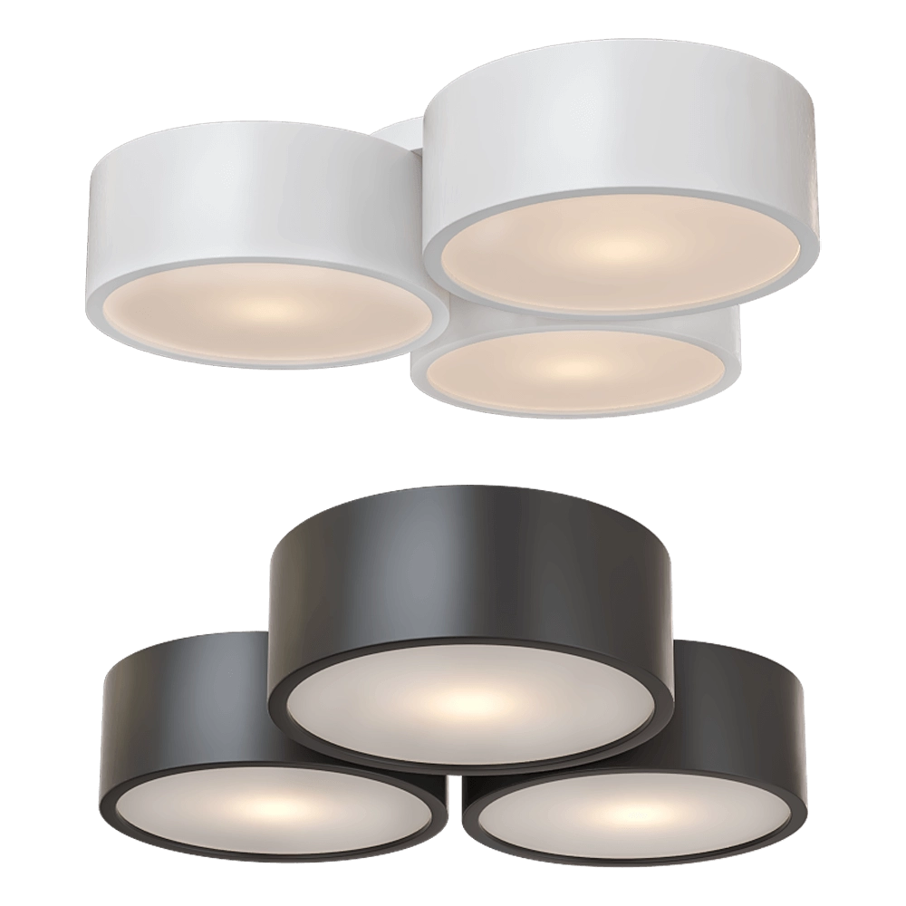 FAVOURITE – Chandelier Cerchi 1514/15-6C 3D Model