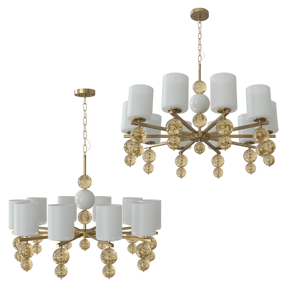 FAVOURITE – Chandelier Ether 2998-10P 3D Model