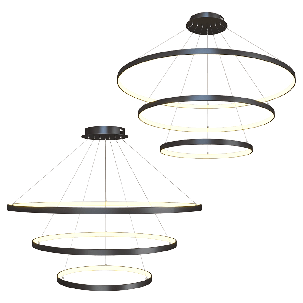FAVOURITE – Chandelier Giro 1764-18P 3D Model