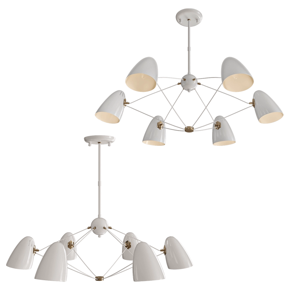 FAVOURITE – Chandelier Humpen 1758-6P 3D Model