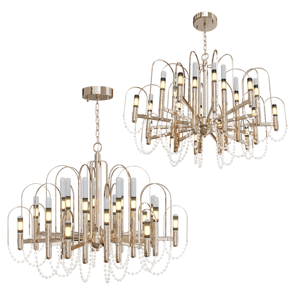 FAVOURITE – Chandelier La Salute 2308-21P 3D Model