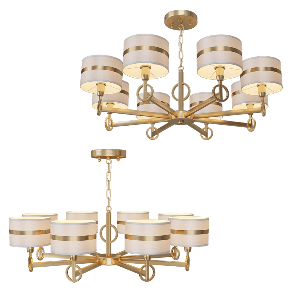FAVOURITE – Chandelier Mateo 2634-8P 3D Model