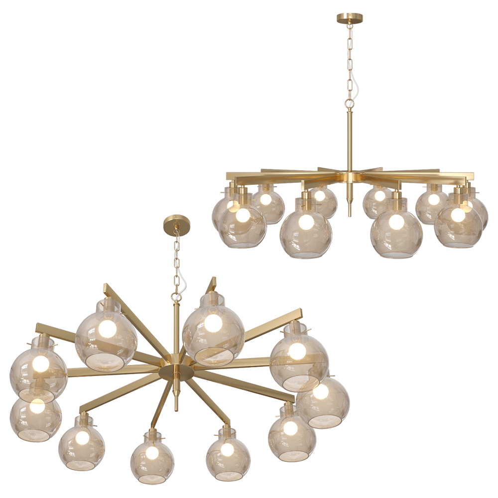 FAVOURITE – Chandelier Palear 2775-10P 3D Model