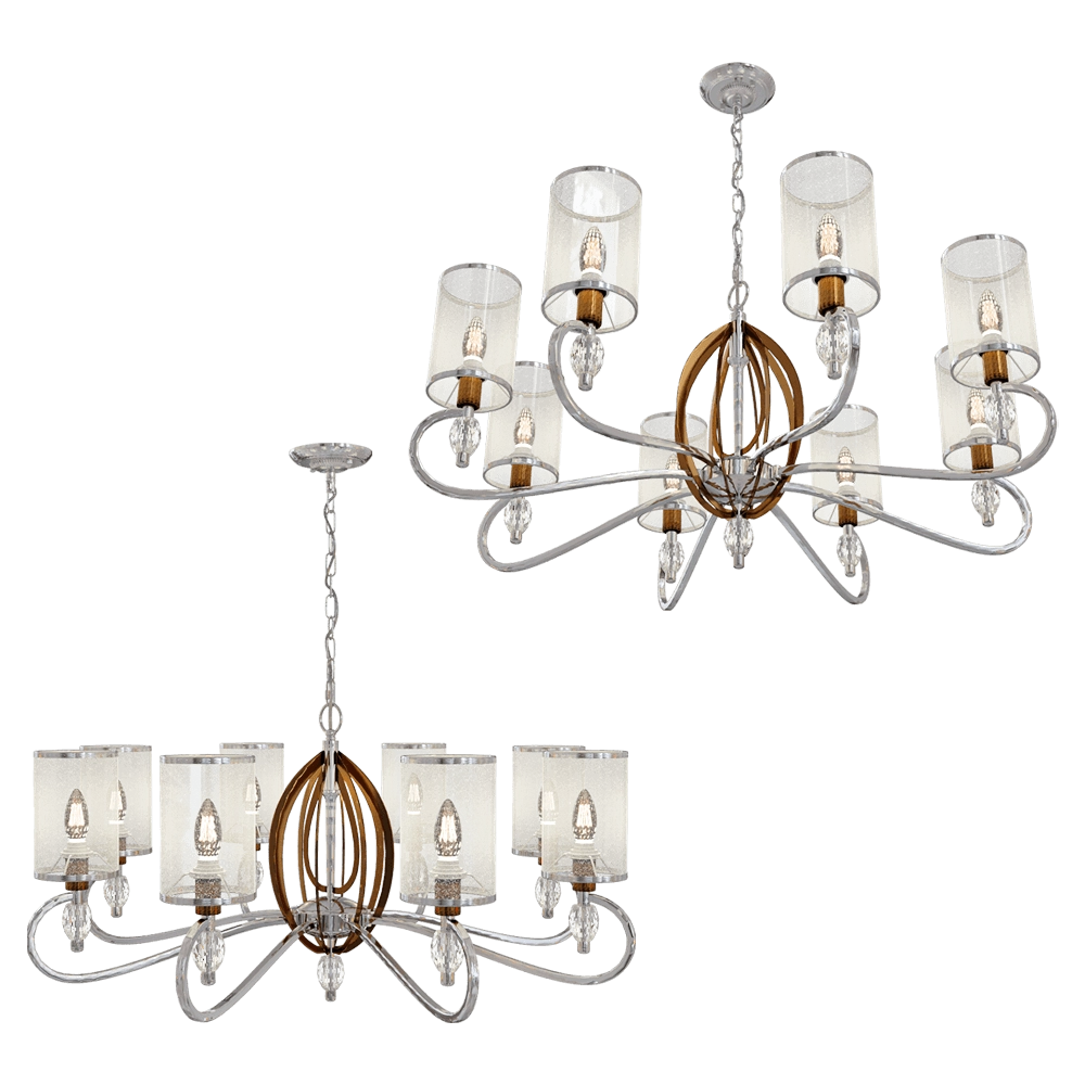 FAVOURITE – Chandelier Stine 2705-8P 3D Model