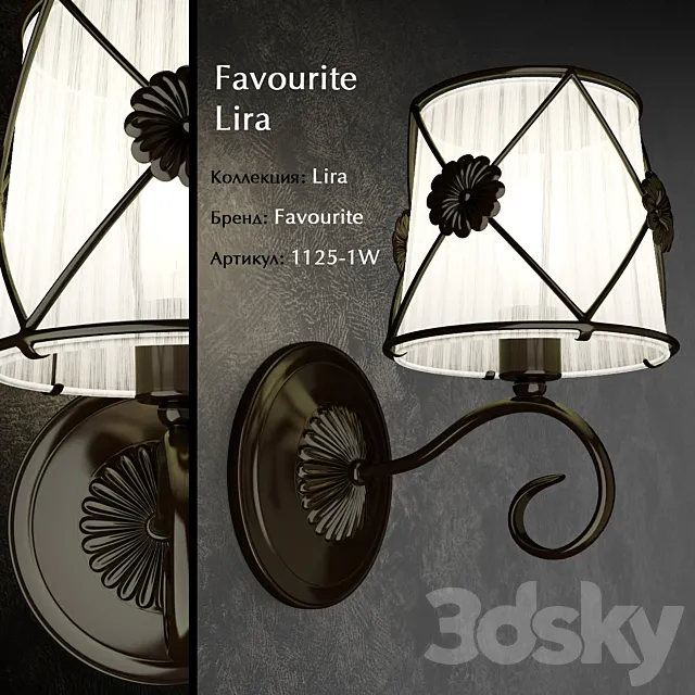 Favourite Lira 3DModel Favourite Lira 3DModel