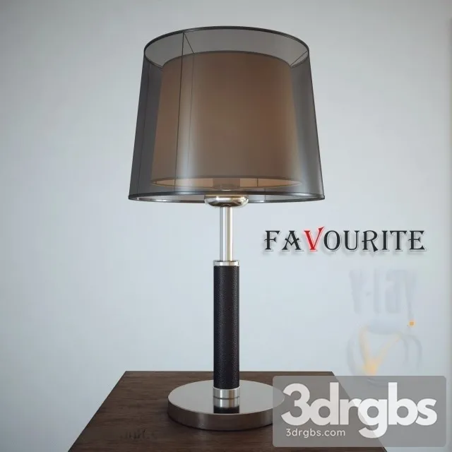 Favourite Odd Table Lamp 3D Model Download