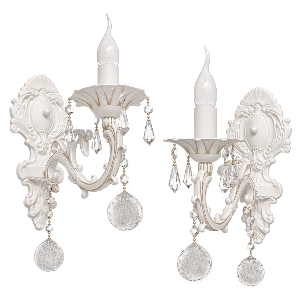 FAVOURITE – Wall lamp Gesso 1308-1W 3D Model