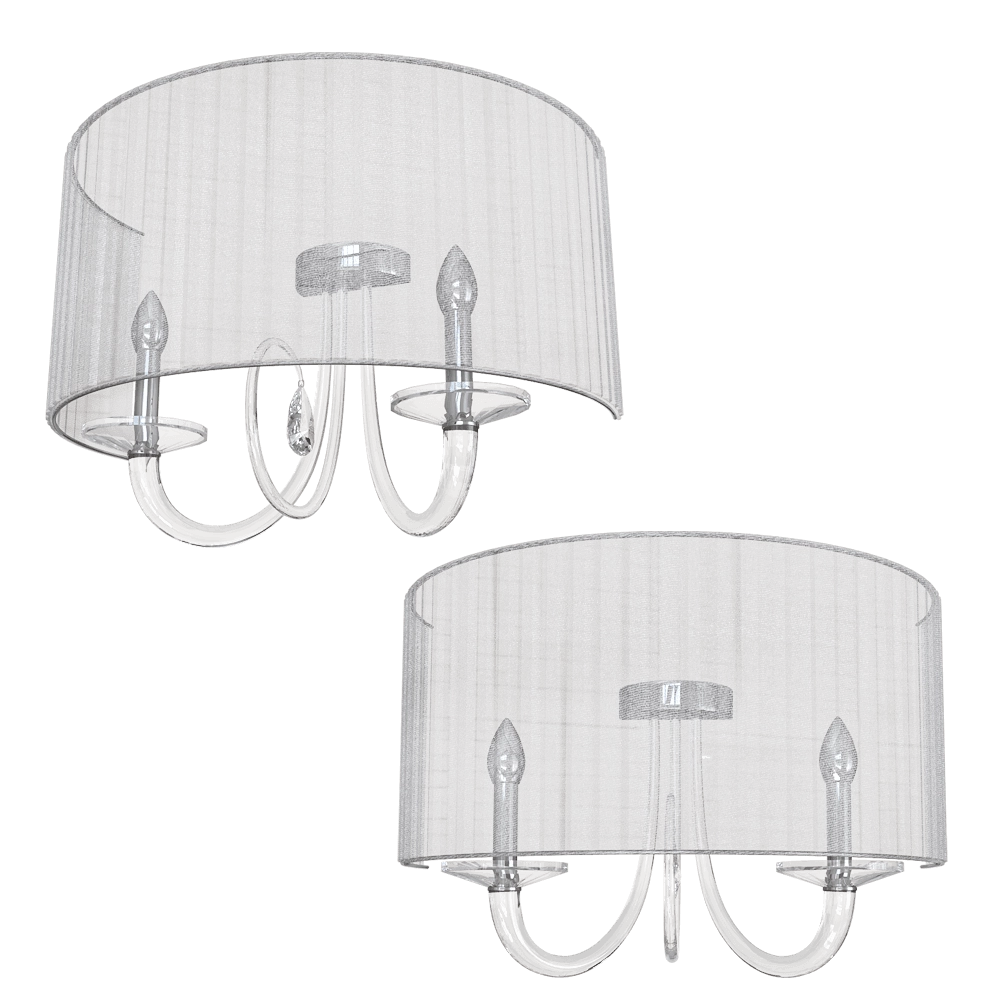 FAVOURITE – Wall lamp Snow 1698-2W 3D Model