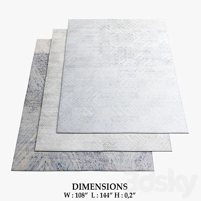 Fayette Rugs_328 3DModel Fayette Rugs_328 3DModel