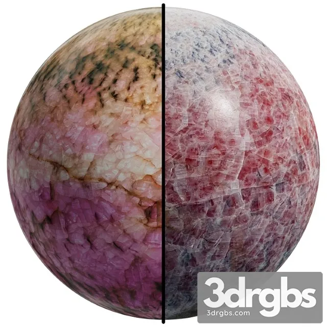 Fb38 Onyx Pink Diamond Marble 2 Mat 80192 4096 3D Model Download