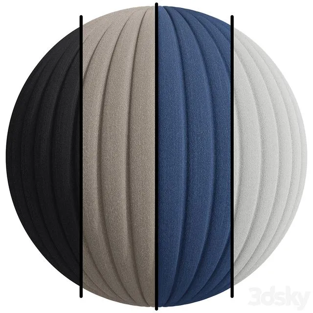 FB448 Denim Fabric(Line) 3D Model