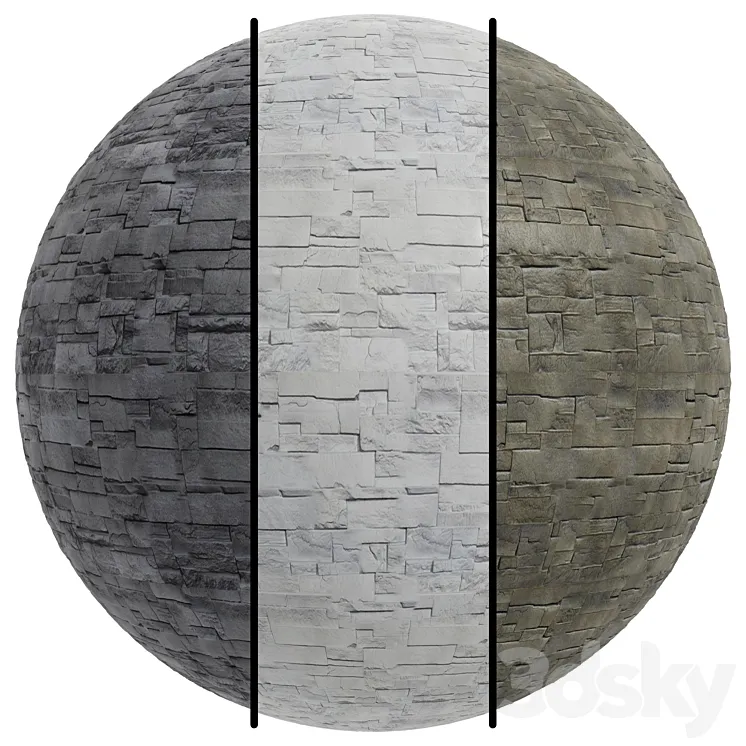 FB618 Dry Stack Faux Stone Siding covering | 3MAT | 4k | seamless | PBR 3D Model Free Download FB618 Dry Stack Faux Stone Siding covering | 3MAT | 4k | seamless | PBR 3D Model Free Download