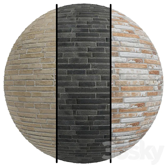 FB622 ULTRASTRONG LONG BRICK | 3MAT | PBR | Seamless 3D Model FB622 ULTRASTRONG LONG BRICK | 3MAT | PBR | Seamless 3D Model