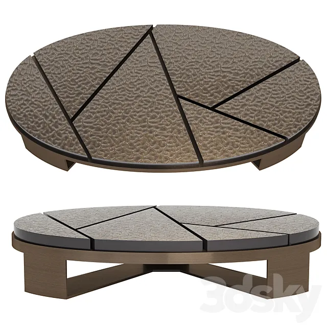 FBC London – Aurora Large Coffee Table 3DModel