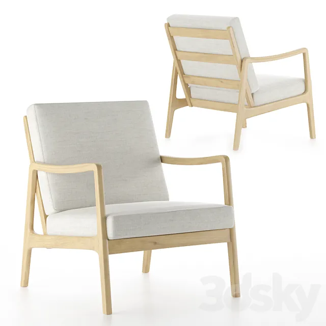 FD 109 – Easy Chair 3D Model FD 109 – Easy Chair 3D Model