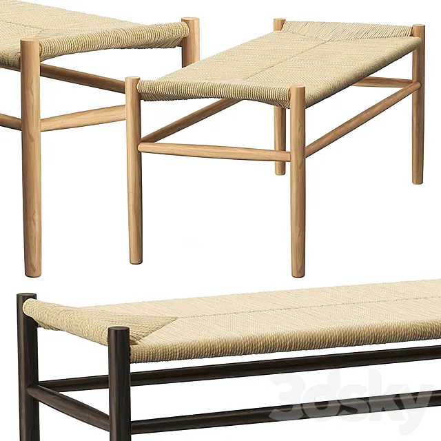 FDB J83B bench 3DModel FDB J83B bench 3DModel