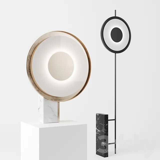 FEATURING lamps by roche bobois 3DModel