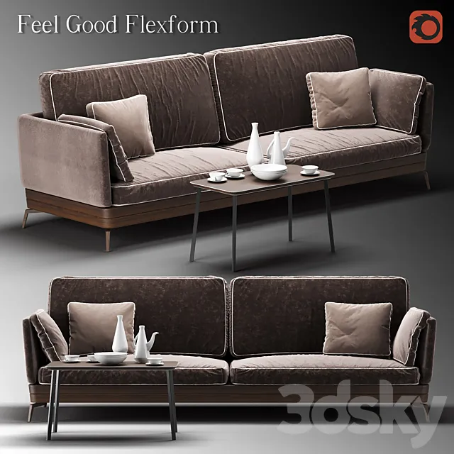 Feel good sofa 3D Model