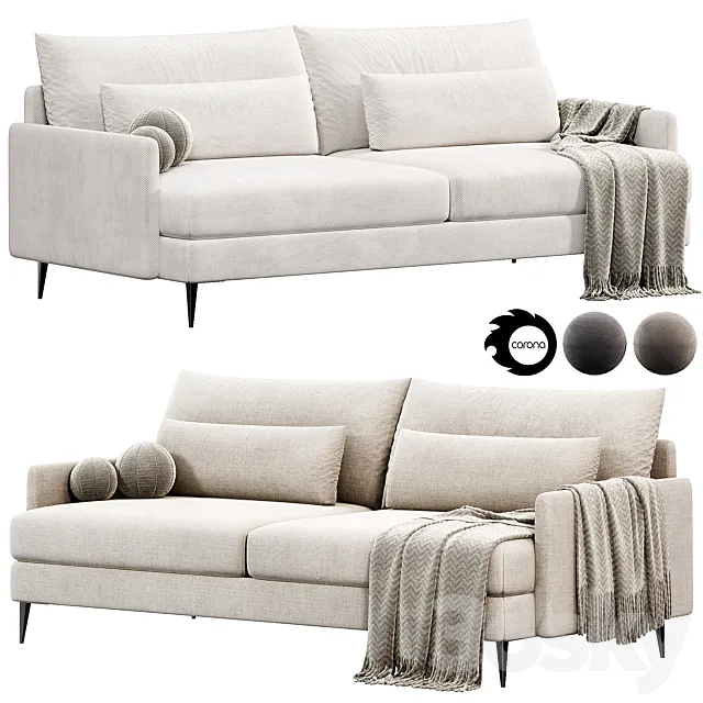 FEEL Sofa by Hauska sofas 3D Model