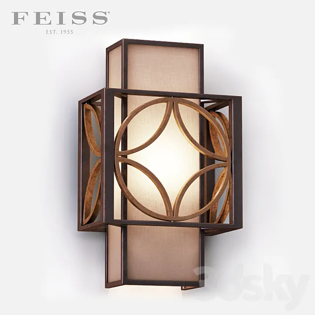Feiss – Remy 1 Light Sconce 3DModel Feiss – Remy 1 Light Sconce 3DModel